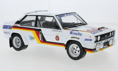 Fiat 131 Abarth No.1 Hunsruck Rally 1979 Rohrl/Geistdorfer - 1:18